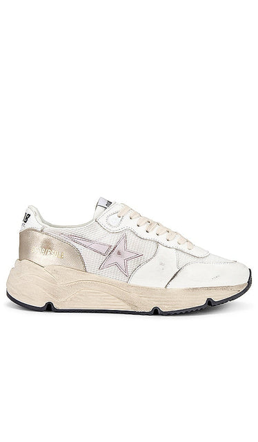 Golden Goose Running Sneaker in White - Baskets de course Golden Goose en blanc - Golden Goose 白色跑步运动鞋 - Golden Goose Laufsneaker in Weiß - Golden Goose 런닝 스니커즈화이트 색상 - Sneaker da corsa Golden Goose in bianco
