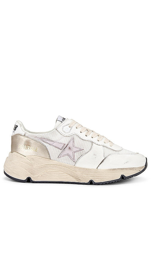 Golden Goose Running Sneaker in White - Baskets de course Golden Goose en blanc - Golden Goose 白色跑步运动鞋 - Golden Goose Laufsneaker in Weiß - Golden Goose 런닝 스니커즈화이트 색상 - Sneaker da corsa Golden Goose in bianco