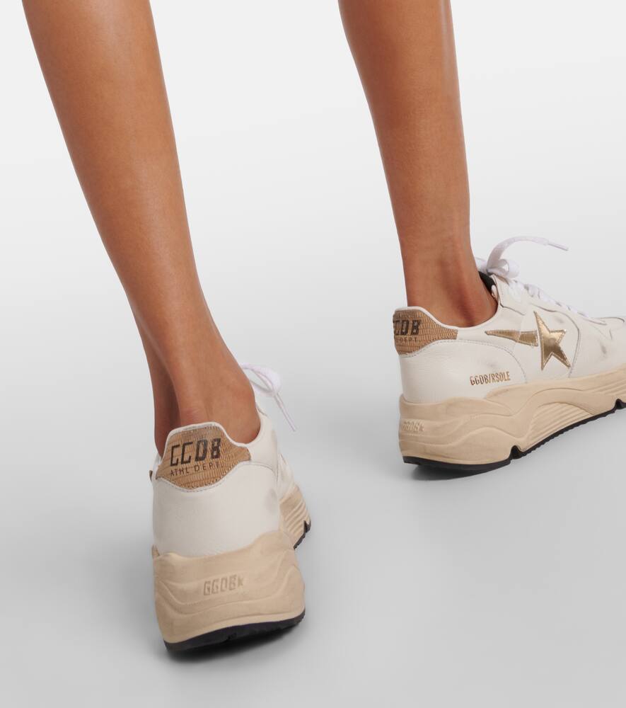Golden Goose Running Sole leather sneakers