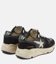 Golden Goose Running Sole suede and leather sneakers