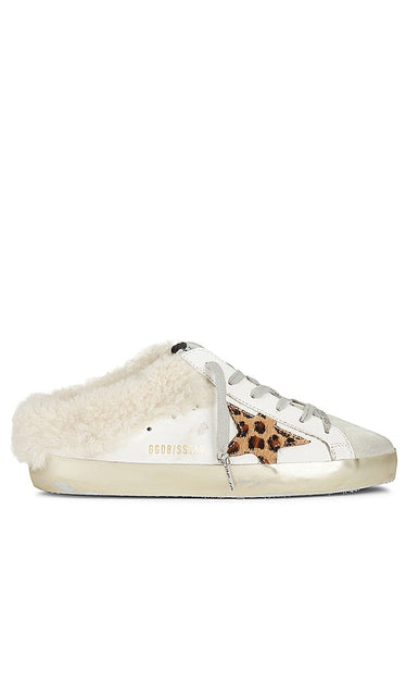 Golden Goose Sabot Star Sneaker in White - Baskets Golden Goose Sabot Star en blanc - Golden Goose 白色 Sabot Star 运动鞋 - Golden Goose Sabot Star Sneaker in Weiß - Golden Goose 사보 스타 스니커즈화이트 색상 - Sneaker Golden Goose Sabot Star in bianco
