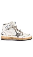 Golden Goose Sky Star Sneaker in White - Baskets Golden Goose Sky Star en blanc - Golden Goose Sky Star 白色运动鞋 - Golden Goose Sky Star Sneaker in Weiß - Golden Goose 스카이 스타 스니커즈화이트 색상 - Sneaker Golden Goose Sky Star in bianco