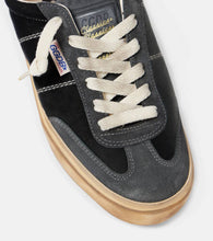 Golden Goose Soul Star suede-trimmed velvet sneakers