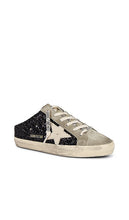 Golden Goose Super Star Sabot Sneaker in Black