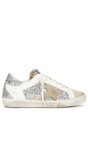 Golden Goose Super-Star Sneaker in Metallic Silver - Baskets Super-Star Golden Goose en argent métallisé - Golden Goose Super Star 金属银运动鞋 - Golden Goose Super-Star-Sneaker in Metallic-Silber - 골든구스 슈퍼스타 스니커즈 메탈릭 실버 색상 - Sneaker Golden Goose Super-Star in argento metallizzato