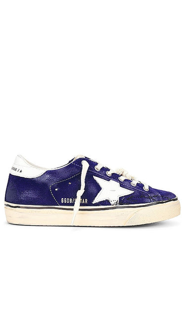 Golden Goose Super Star Sneaker in Purple - Baskets Super Star Golden Goose en violet - Golden Goose Super Star 紫色运动鞋 - Golden Goose Super Star Sneaker in Lila - Golden Goose 슈퍼스타 스니커즈 퍼플 색상 - Sneaker Golden Goose Super Star in viola