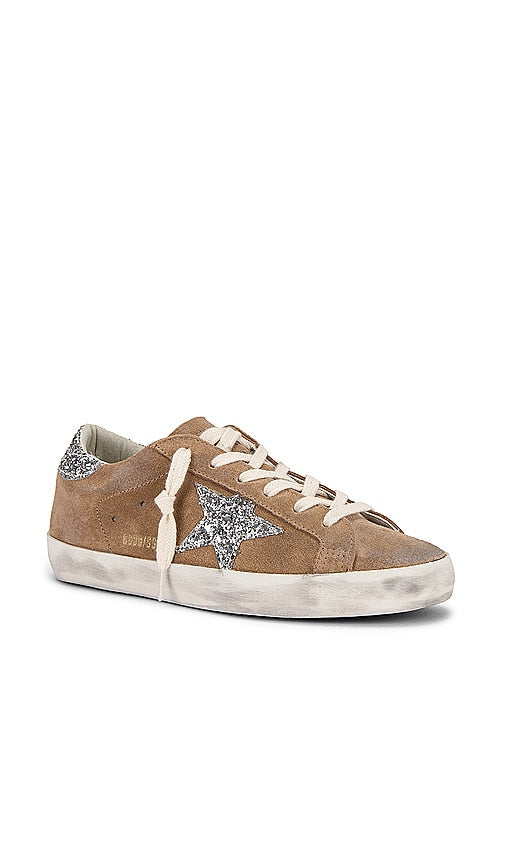 Golden Goose Super Star Sneaker in Tan