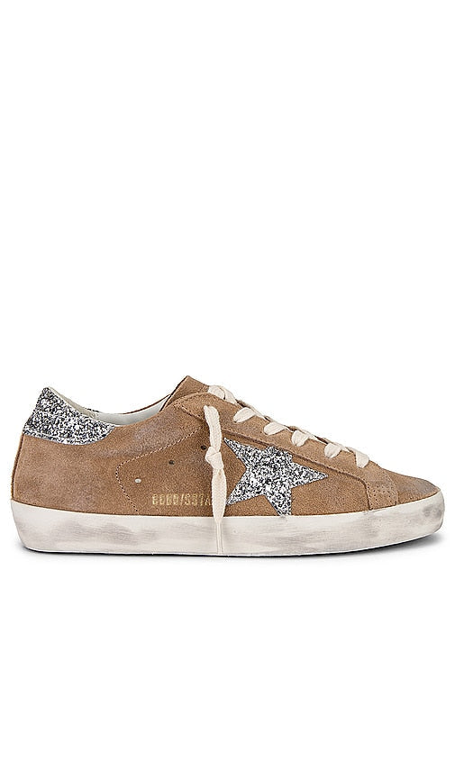 Golden Goose Super Star Sneaker in Tan - Baskets Super Star Golden Goose en beige - Golden Goose Super Star 黄褐色运动鞋 - Golden Goose Super Star Sneaker in Hellbraun - Golden Goose 슈퍼스타 스니커즈 탠 색상 - Sneaker Golden Goose Super Star color marrone chiaro