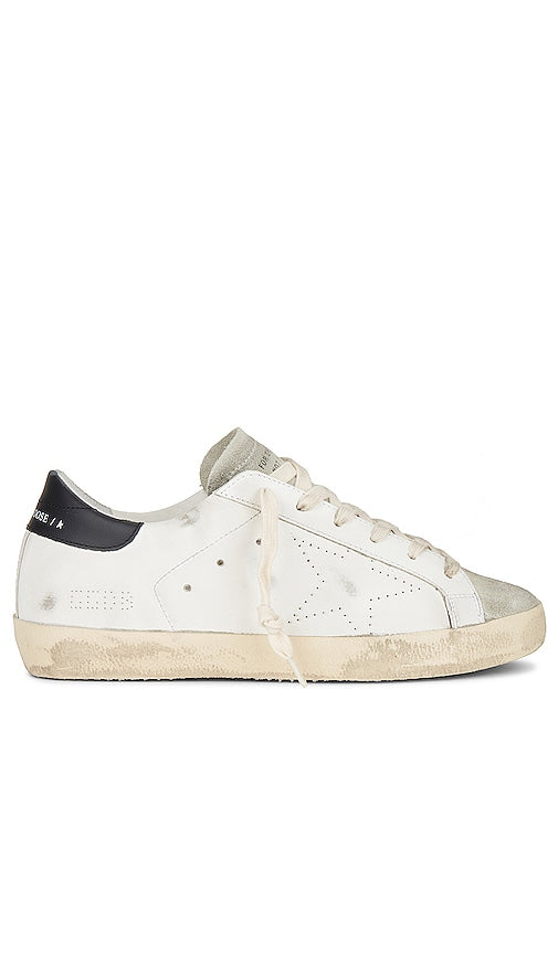 Golden Goose Super-Star Sneaker in White - Baskets Super-Star Golden Goose en blanc - Golden Goose Super Star 白色运动鞋 - Golden Goose Super-Star-Sneaker in Weiß - Golden Goose 슈퍼스타 스니커즈화이트 색상 - Sneaker Golden Goose Super-Star di colore bianco
