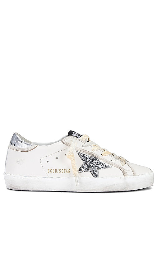 Golden Goose Super Star Sneaker in White - Baskets Super Star Golden Goose en blanc - Golden Goose Super Star 白色运动鞋 - Golden Goose Super Star Sneaker in Weiß - Golden Goose 슈퍼스타 스니커즈화이트 색상 - Sneaker Golden Goose Super Star di colore bianco