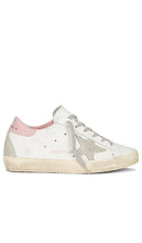 Golden Goose Super-Star Sneaker in White - Baskets Super-Star Golden Goose en blanc - Golden Goose Super Star 白色运动鞋 - Golden Goose Super-Star-Sneaker in Weiß - Golden Goose 슈퍼스타 스니커즈화이트 색상 - Sneaker Golden Goose Super-Star di colore bianco