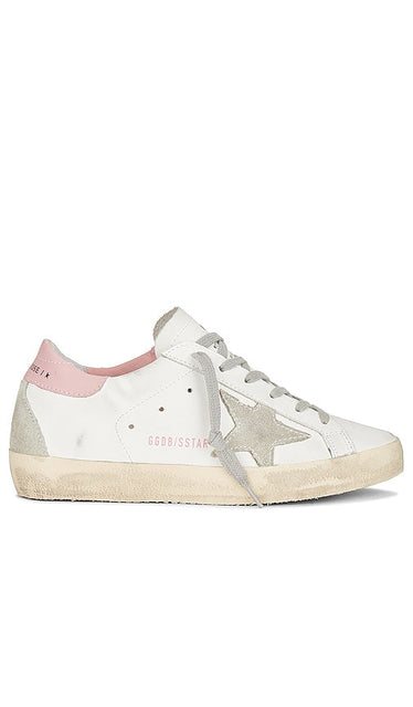 Golden Goose Super-Star Sneaker in White - Baskets Super-Star Golden Goose en blanc - Golden Goose Super Star 白色运动鞋 - Golden Goose Super-Star-Sneaker in Weiß - Golden Goose 슈퍼스타 스니커즈화이트 색상 - Sneaker Golden Goose Super-Star di colore bianco