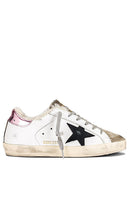 Golden Goose Super-Star Sneaker in White - Baskets Super-Star Golden Goose en blanc - Golden Goose Super Star 白色运动鞋 - Golden Goose Super-Star-Sneaker in Weiß - Golden Goose 슈퍼스타 스니커즈화이트 색상 - Sneaker Golden Goose Super-Star di colore bianco