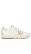 Golden Goose Super-Star Sneaker in White - Baskets Super-Star Golden Goose en blanc - Golden Goose Super Star 白色运动鞋 - Golden Goose Super-Star-Sneaker in Weiß - Golden Goose 슈퍼스타 스니커즈화이트 색상 - Sneaker Golden Goose Super-Star di colore bianco