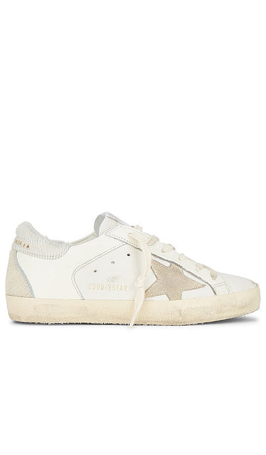 Golden Goose Super-Star Sneaker in White - Baskets Super-Star Golden Goose en blanc - Golden Goose Super Star 白色运动鞋 - Golden Goose Super-Star-Sneaker in Weiß - Golden Goose 슈퍼스타 스니커즈화이트 색상 - Sneaker Golden Goose Super-Star di colore bianco