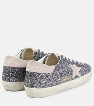 Golden Goose Super-Star glitter sneakers