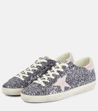 Golden Goose Super-Star glitter sneakers