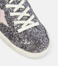 Golden Goose Super-Star glitter sneakers