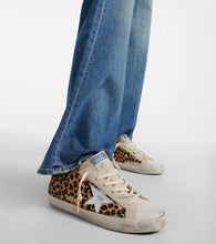 Golden Goose Super-Star leopard-print leather sneakers