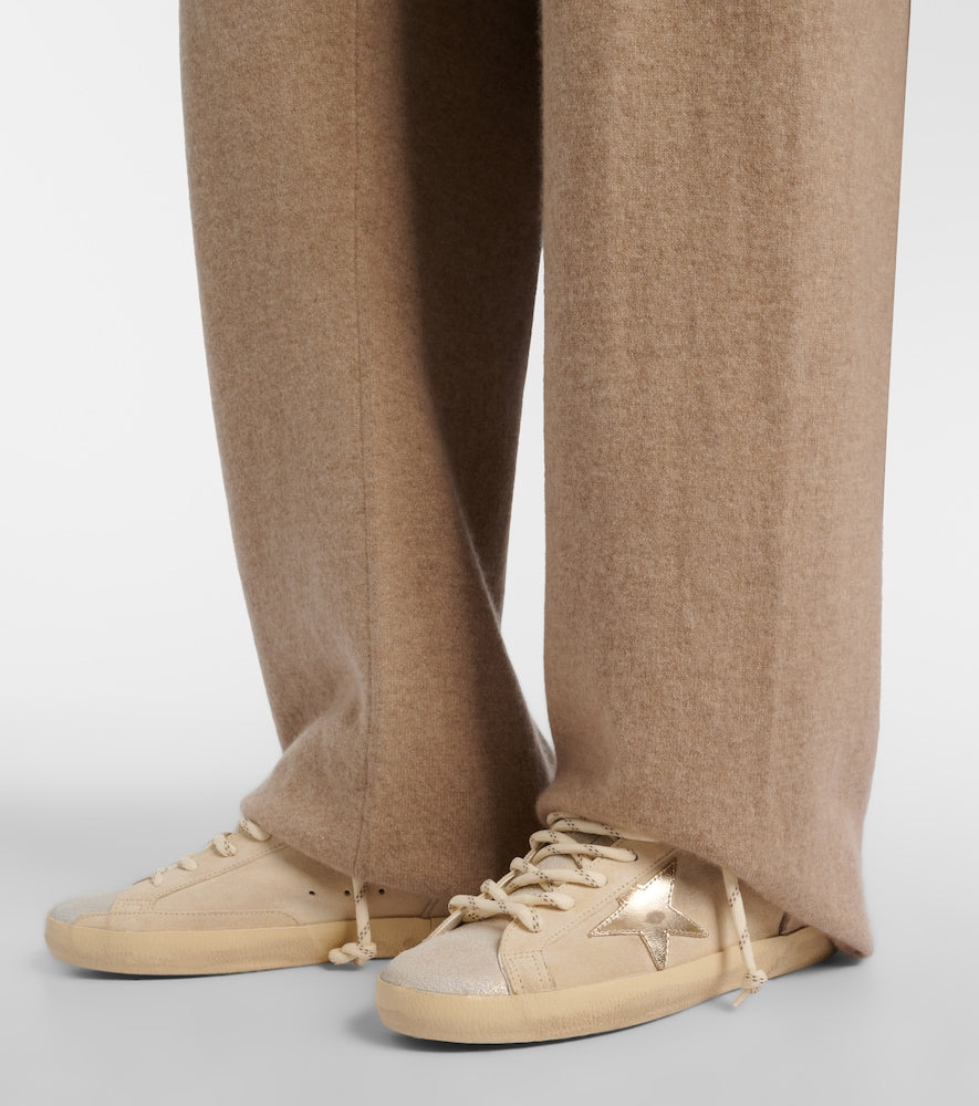 Golden Goose Super-Star shearling-lined suede sneakers