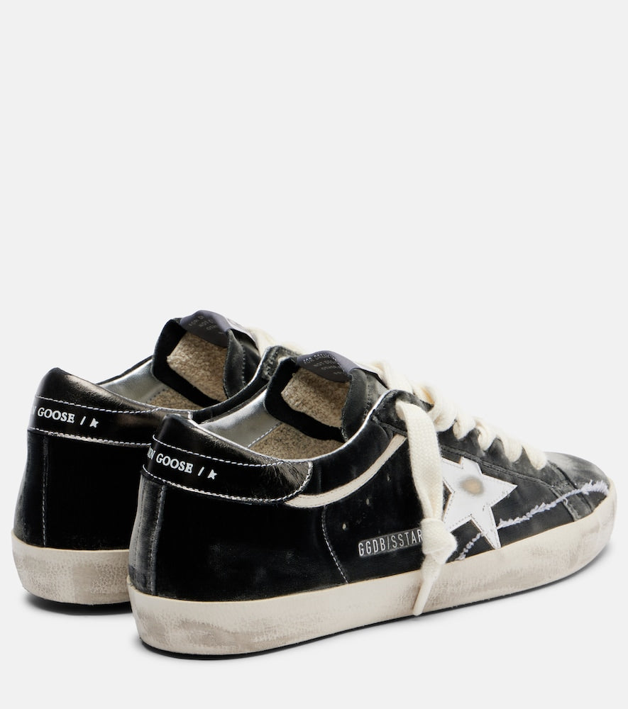 Golden Goose Super-Star velvet sneakers