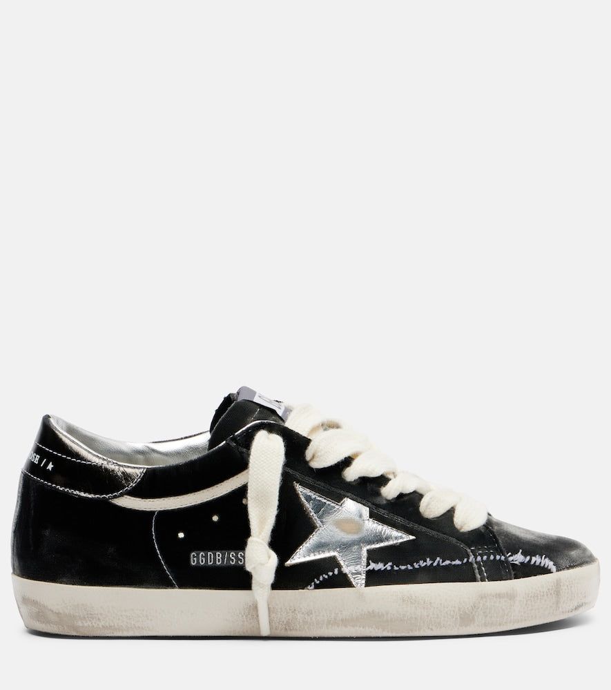 Golden Goose Super-Star velvet sneakers