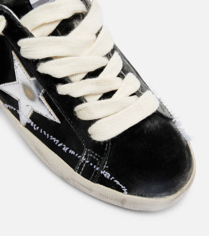 Golden Goose Super-Star velvet sneakers