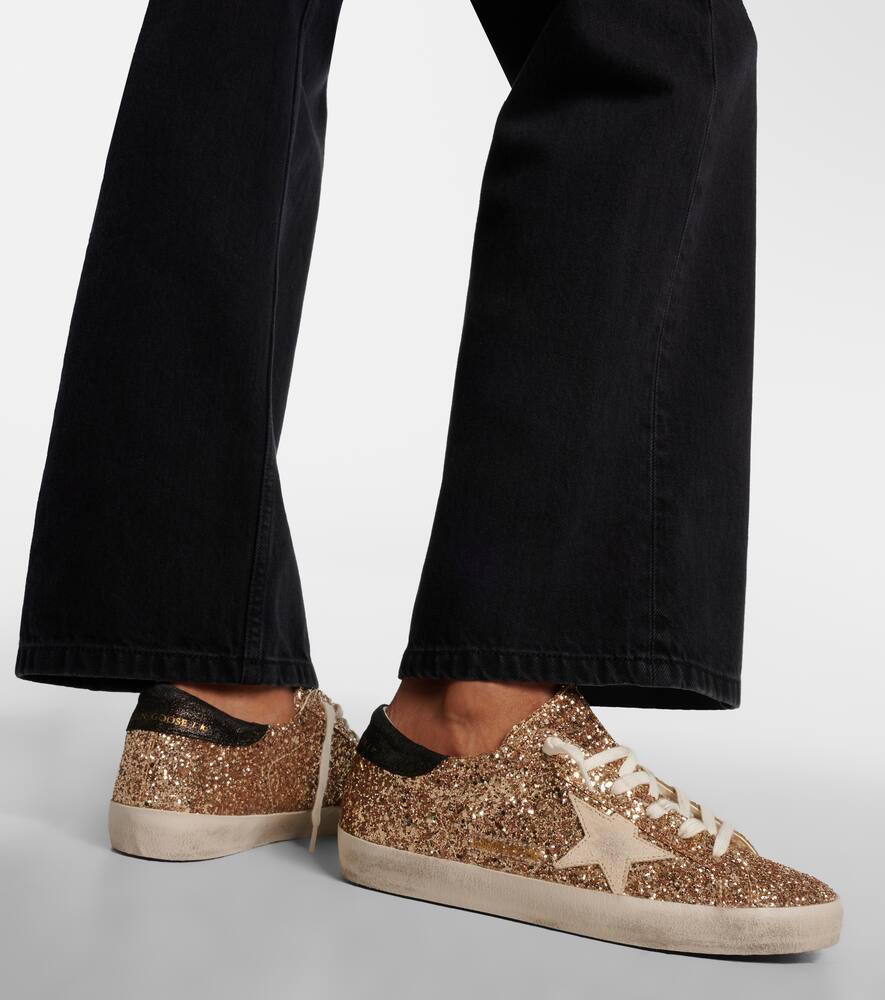 Golden Goose Superstar glitter sneakers