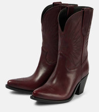 Golden Goose Wish Star Francesca leather cowboy boots