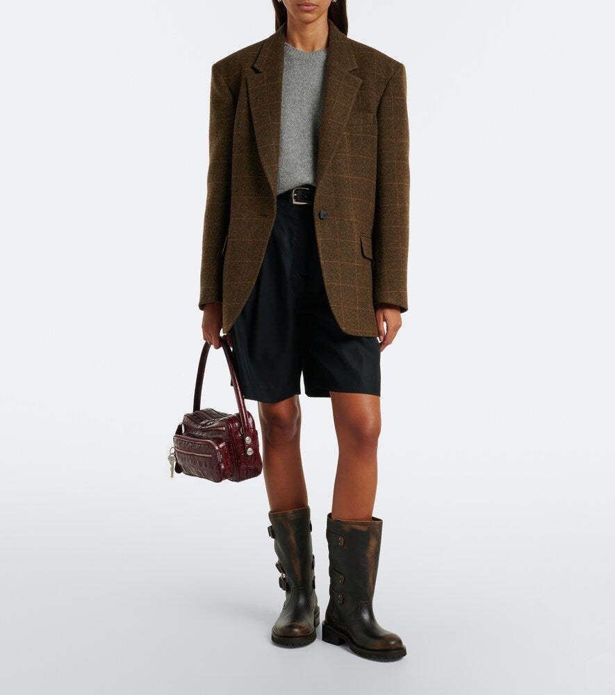 Golden Goose Kurt leather biker boots - Brown Flat Boots