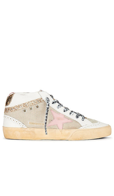 Golden Goose x REVOLVE Mid Star Sneaker in Pink - Baskets Golden Goose x REVOLVE Mid Star en rose - Golden Goose x REVOLVE Mid Star 粉色运动鞋 - Golden Goose x REVOLVE Mid Star Sneaker in Rosa - Golden Goose x REVOLVE 미드스타 스니커즈 핑크 색상 - Sneaker Golden Goose x REVOLVE Mid Star in rosa