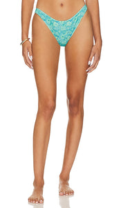 Gonza Cheeky Bikini Bottom in Blue - Bas de bikini Cheeky Gonza en bleu - Gonza Cheeky 蓝色比基尼泳裤 - Gonza Cheeky Bikinihose in Blau - Gonza Cheeky 비키니 하의 블루 색상 - Slip bikini Gonza Cheeky in blu