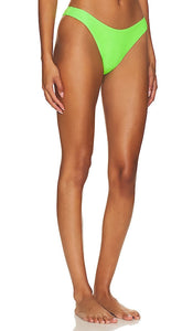 Gonza Cheeky Bikini Bottom in Green