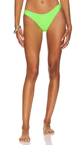 Gonza Cheeky Bikini Bottom in Green - Bas de bikini Cheeky Gonza en vert - Gonza Cheeky 绿色比基尼泳裤 - Gonza Cheeky Bikinihose in Grün - Gonza 치키 비키니 하의 그린 색상 - Slip bikini Gonza Cheeky in verde