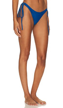 Gonza Side Strap Bikini Bottom in Blue