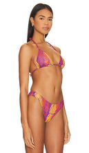 Gonza Triangle Bikini Top in Orange