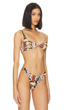 Gonza Twist Bikini Top in Black
