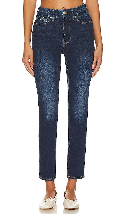 Good American Always Fits Good Legs Skinny Jeans in Blue - Good American - Always Fits - Good Legs - Jean skinny bleu - Good American 总是适合好腿的蓝色紧身牛仔裤 - Good American Always Fits Good Legs Röhrenjeans in Blau - Good American Always Fits Good Legs 블루 스키니진 - Il buon americano si adatta sempre alle buone gambe Jeans attillati in blu