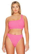 Good American Always Fits Hot Shoulder Top in Pink