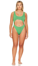 Good American Always Fits Sculpt Monokini in Green