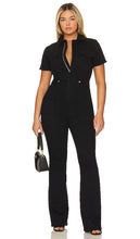 Good American Fit For Success Bootcut Jumpsuit in Black