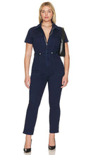 Good American Fit For Success Jumpsuit in Denim-Dark