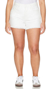 Good American Good 90's Short in White