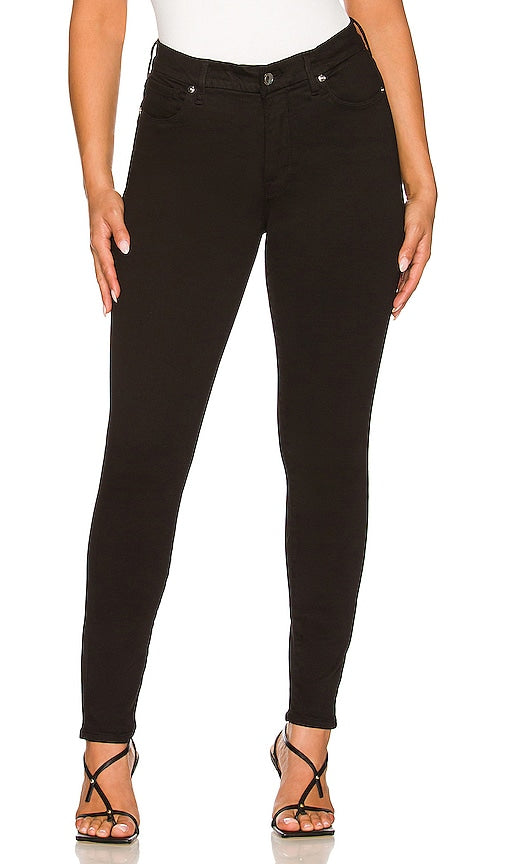 Good American Good Legs in Black - Bonnes jambes américaines en noir - 好美国好腿黑色 - Gute amerikanische gute Beine in Schwarz - Good American Good Legs 블랙 색상 - Buone gambe americane buone in nero