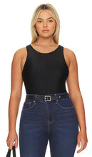 Good American High Shine Compression Bodysuit in Black