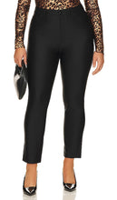Good American Shine Compression Good Waist Straight Pant in Black
