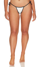 Good American Varsity Triangle Bikini Bottom in White