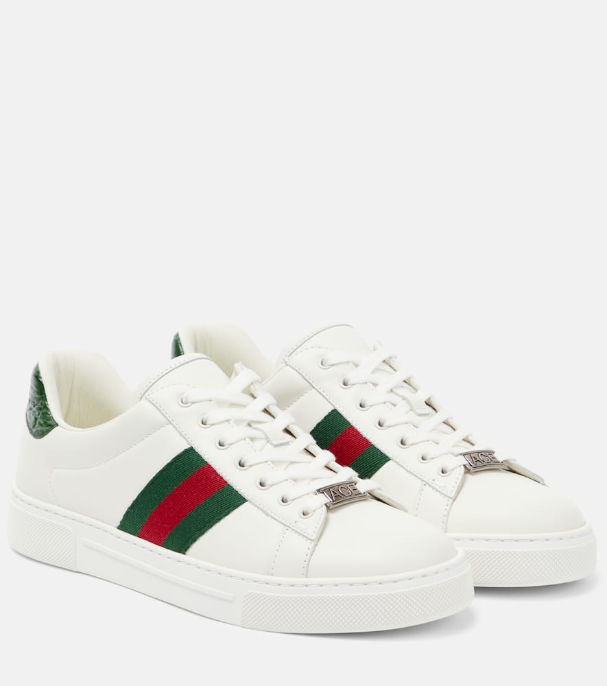 Gucci Ace leather sneakers