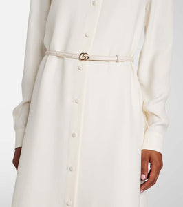 Gucci Belted shirt dress