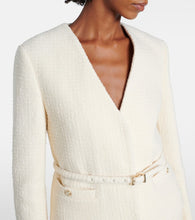 Gucci Belted wool-blend boucl√É¬© jacket